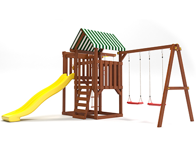 Детская игровая площадка Борге 3 Делюкс