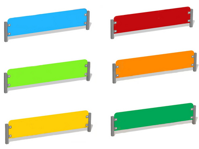 Секция ограждения Элементарность-1 (в комплекте с 1 столбиком)