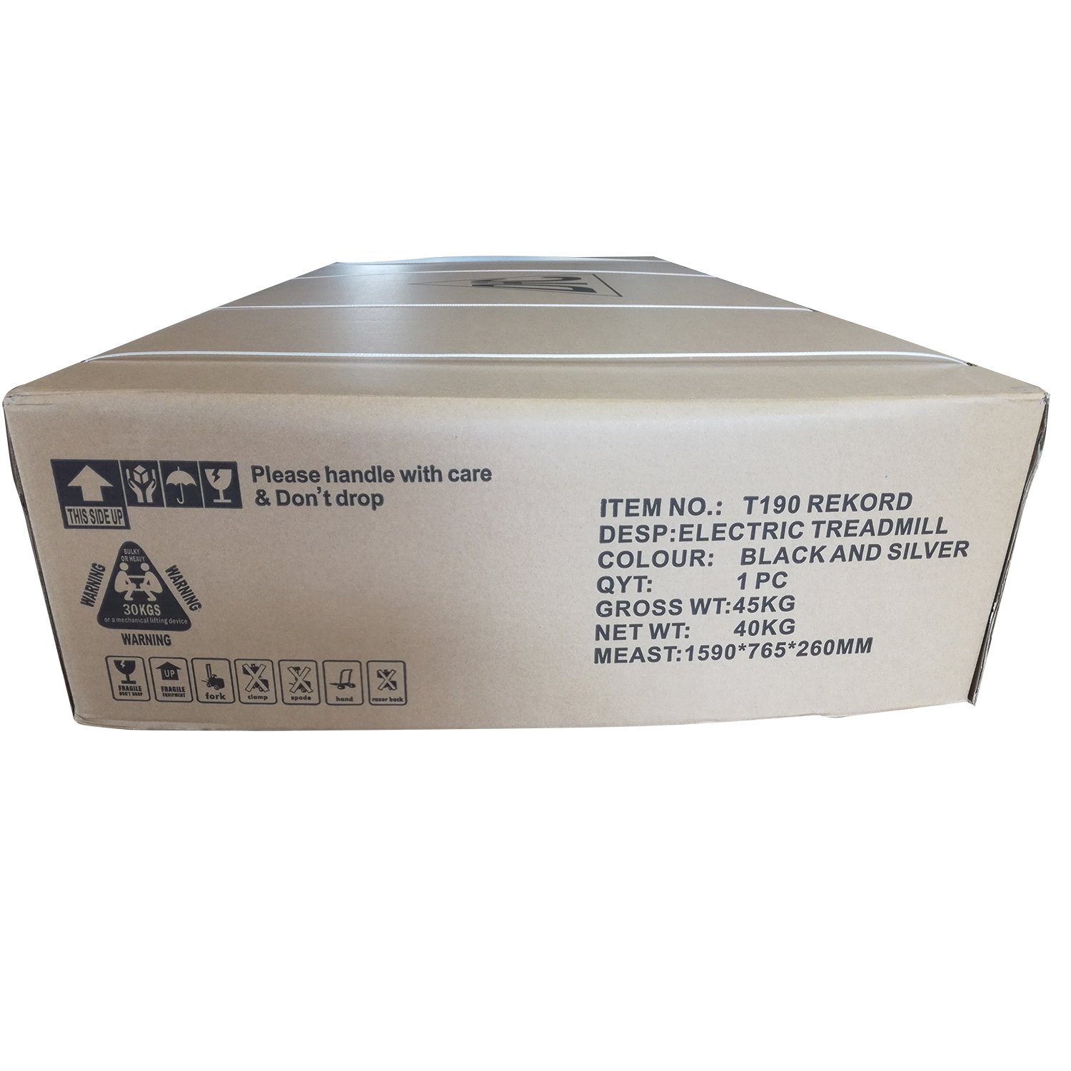 Электрическая беговая дорожка T190 REKORD - вид 2