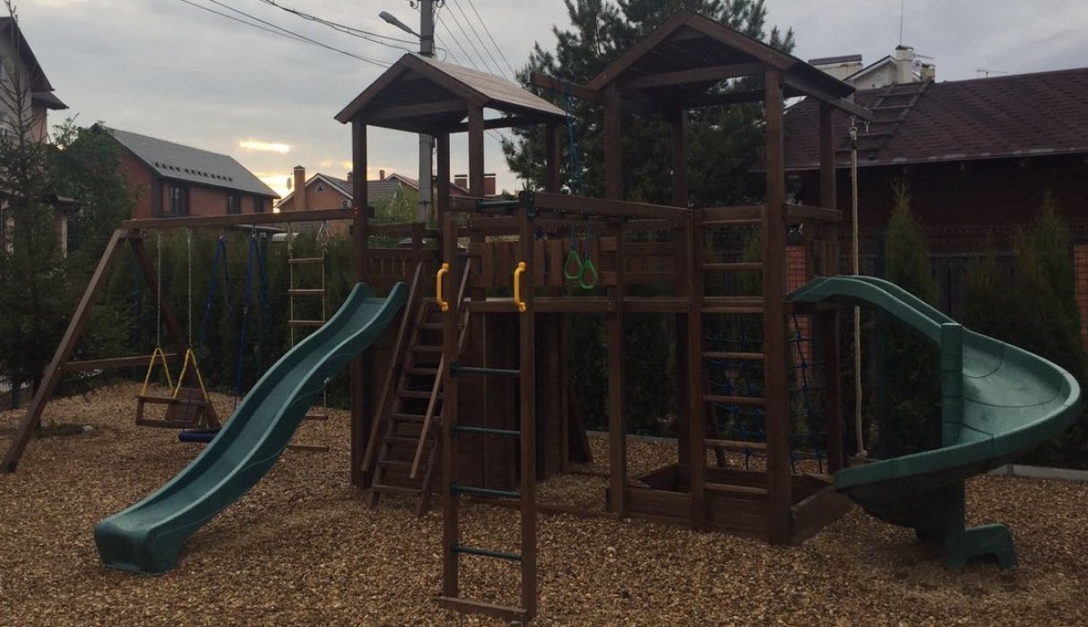 Детский игровой комплекс серия D1 модель 4 - вид 2