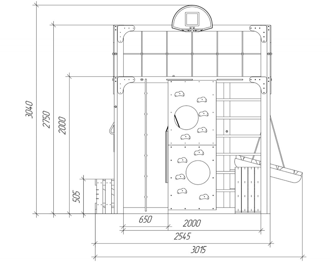 Детский игровой комплекс Куб радости 2 с подушками - вид 4