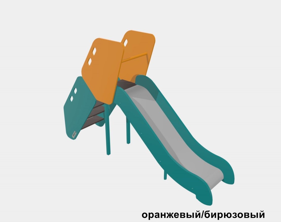 Горка со сплошными бортами TORUDA 07180 H-900 - вид 3