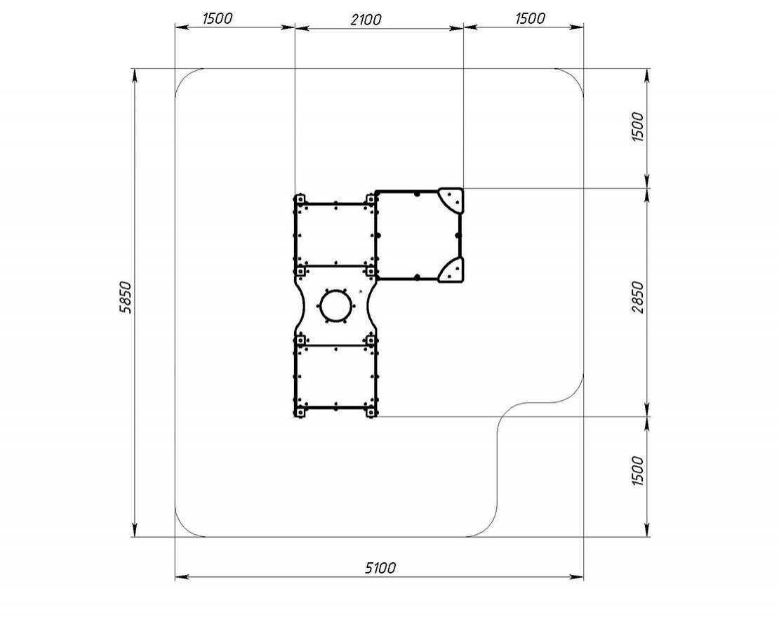 Песочница Золотая долина: комбинированная - вид 3