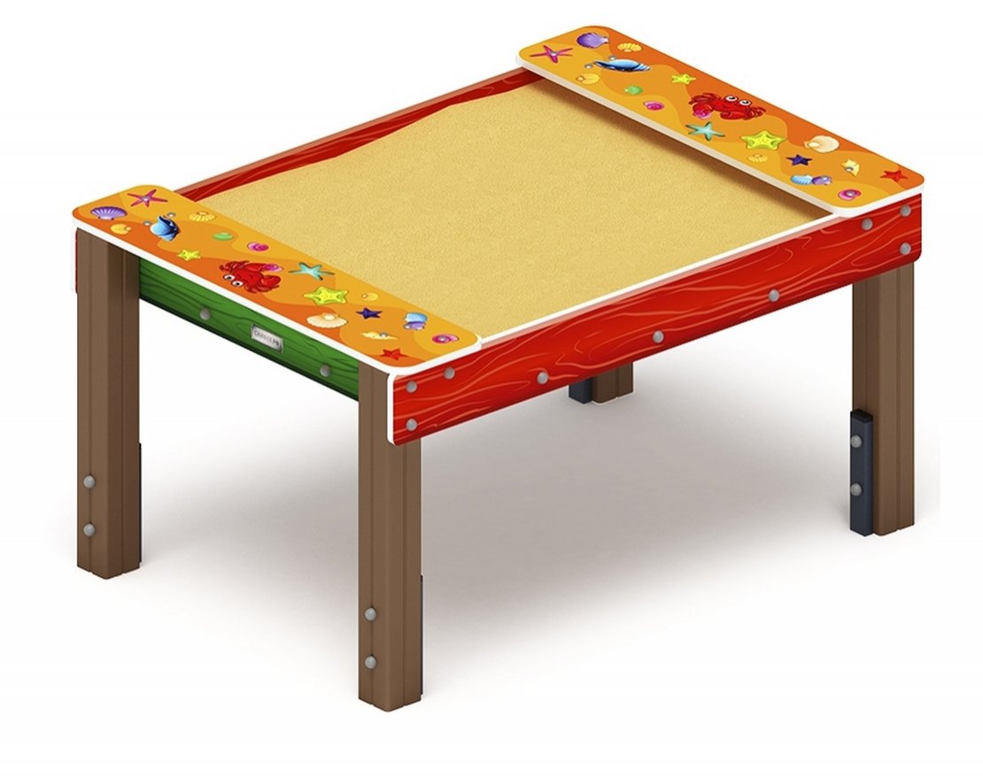 Песочница Золотая долина-3, H=800 - вид 2