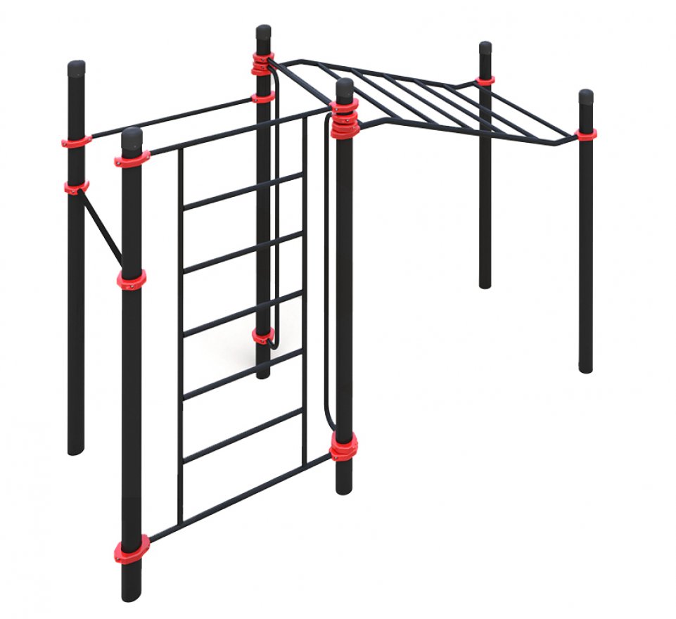 Спортивный комплекс для параворкаута STECTER mini - вид 3