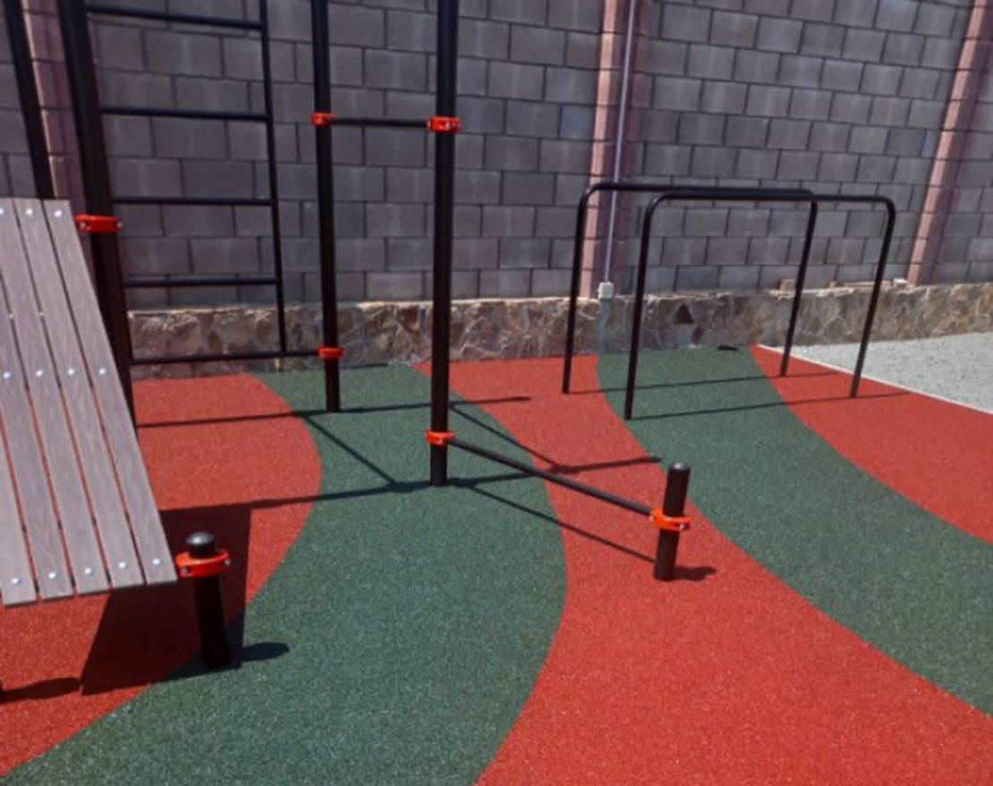 Спортплощадка воркаут - вид 4