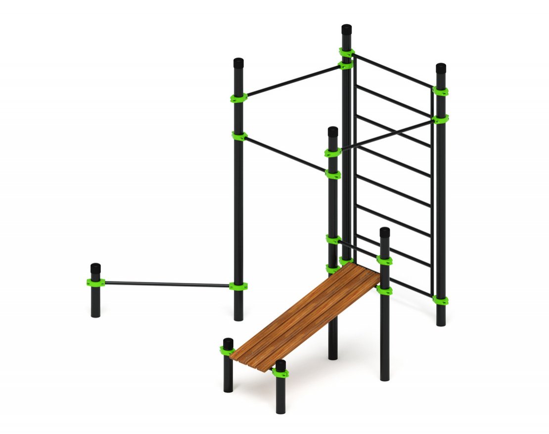 Уличный воркаут Тимворк 4 - вид 3